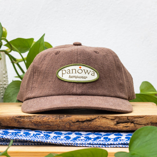 Hemp Cap. Unstructured 6-panel Hemp Hat.