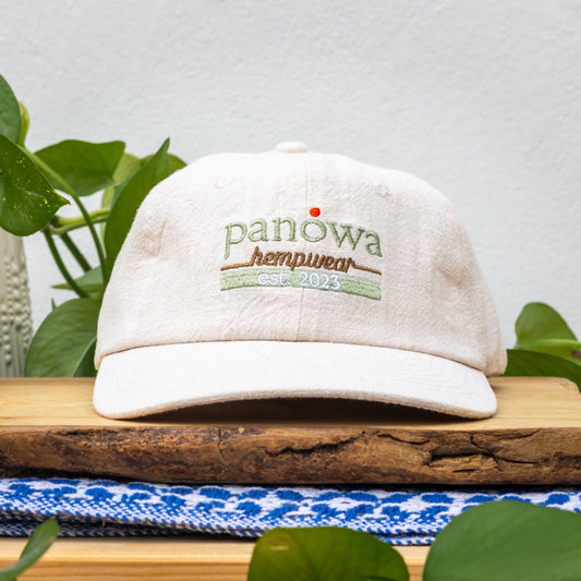 Hemp Cap. Unstructured 6-panel Hemp Hat.